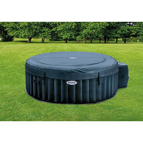 Intex 4-Person Inflatable Hot Tub with 140 Bubble Jets and Heater Pump