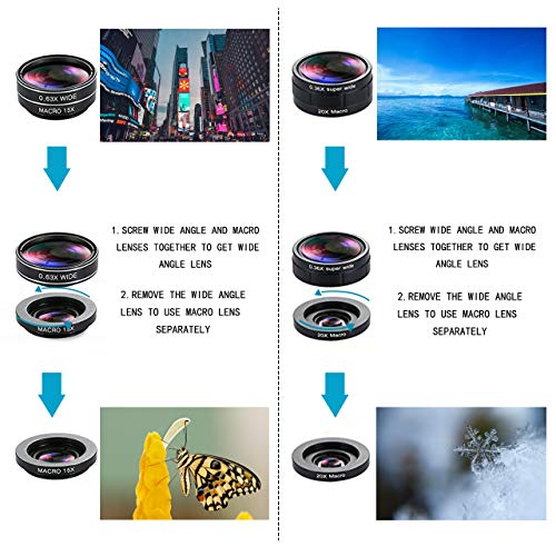 9-in-1 iPhone Lens Kit for Smartphones