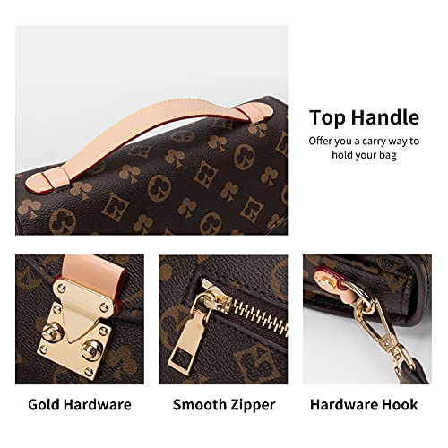 Fashionable Brown Hobo Shoulder Bag