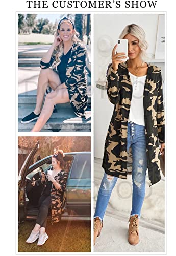 Camouflage Chunky Cardigan