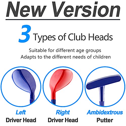 iPlay, iLearn Kids Golf Toys Set - Indoor/Outdoor Sport Toy with Club Equipment