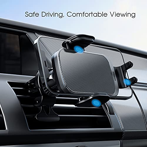 Fast Charging Auto-Clamping Air Vent Car Phone Holder