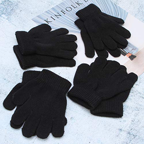 Cooraby Kids Warm Magic Gloves, 12 Pairs