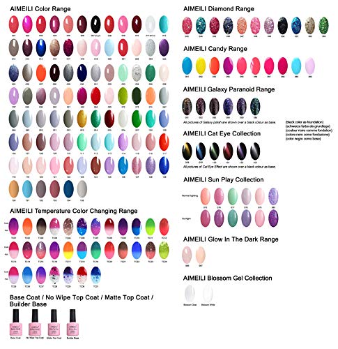Gel Nail Polish Base & Top Coat