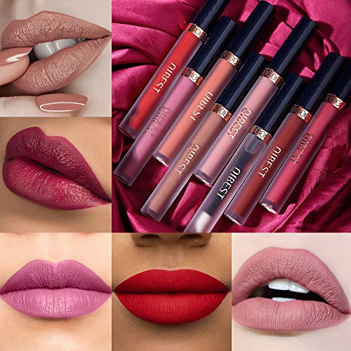 Matte Liquid Lipstick Set, 8pcs