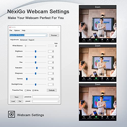2021 AutoFocus 1080P Webcam with Microphone