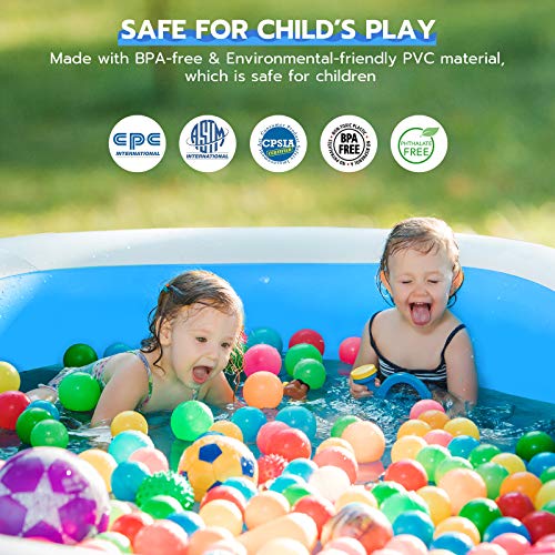 QPAU Full-Sized Inflatable Swimming Pool