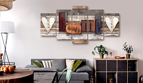 5-Piece Modern Abstract Canvas Wall Art for Home Decoration