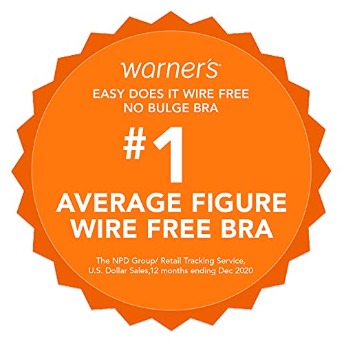 Warner's Women's No Bulge Wire-free Bra