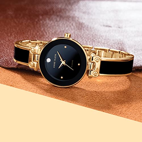Anne Klein Diamond Bangle Watch
