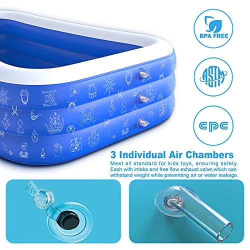 Inflatable Swimming Pool with Canopy