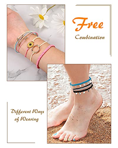 Surfer Wave Friendship Bracelet Set