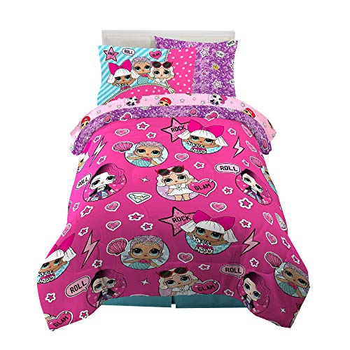 Franco Kids Bedding LOL Surprise 5-Piece Set