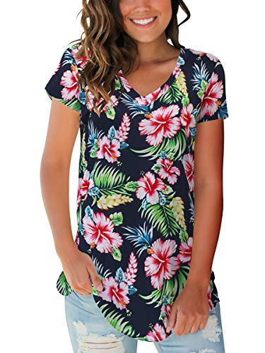 Summer Hawaiian V-Neck Shirts