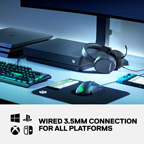 Lightweight SteelSeries Arctis 1 Wired Gaming Headset with Detachable Microphone