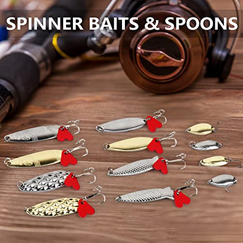 Lifelike Trout Carp Pike Perch Bass Fishing Lure Kit