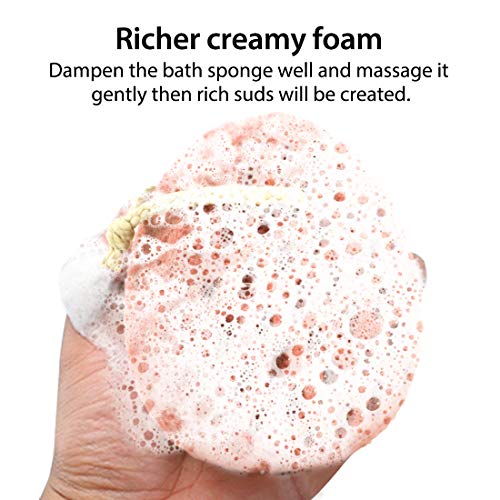 BAIMEI Bath Sponge, Sponge Loofah Body Scrubber