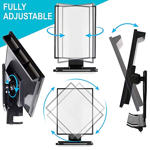 ToiletTree Products Deluxe Fogless Shower Mirror