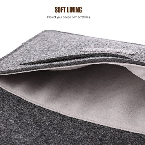 MoKo 9-11 Inch Felt Tablet Sleeve Bag Carrying Case