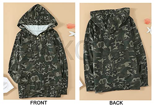 Dokotoo Women's Camo Hoodie