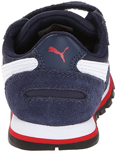 PUMA ST Runner NL V Sneaker, Peacoat/White/High Risk Red