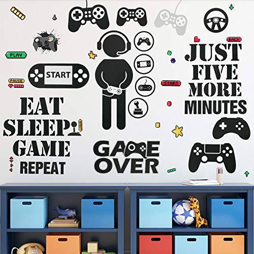Gamer Room Decor: Gaming Wall Decals Sticker