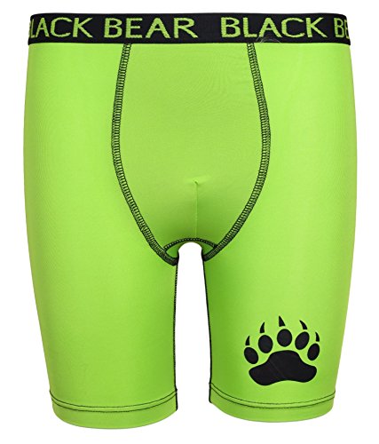 Black Bear Boys' Compression Boxer Briefs 4-Pack