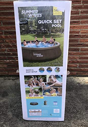 Quick Set 14ft Summer Waves Pool