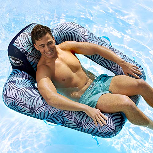 AQUA Inflatable Zero Gravity Pool Chair Lounge