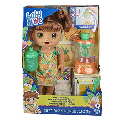 Baby Alive Magical Mixer Tropical Treat Baby Doll with Blender Accessories