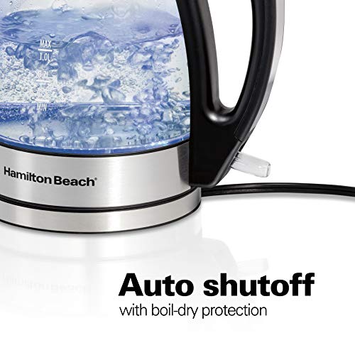 Hamilton Beach Glass Electric Tea Kettle