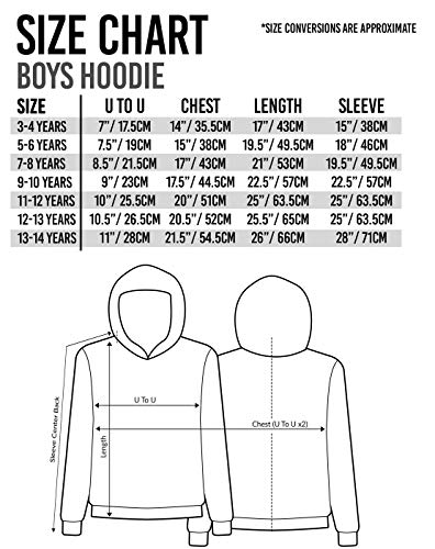 Minecraft Boys' Creeper Hoodie