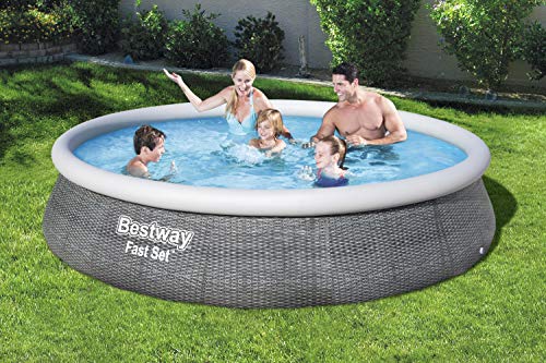 Bestway Fast Ground Set Round Pool with Filter Pump (13' x 33