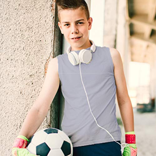 Boyoo Boys' Sportswear Tank Tops Sleeveless Youth Active Shirts