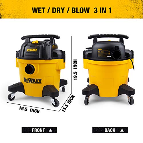 DEWALT 6-gallon Poly Wet/Dry Vac