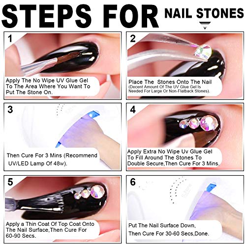 Rhinestone Nail Glue Gel
