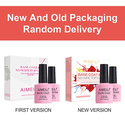 Gel Nail Polish Base & Top Coat