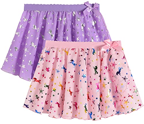 WYHDY Girls' Ballet Skirt Leotard