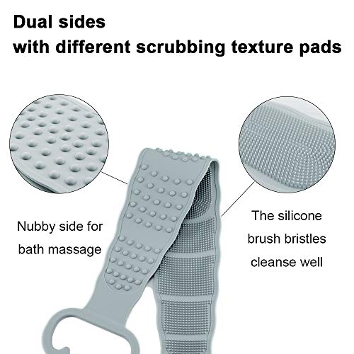 BAIMEI Silicone Back Scrubber for Shower