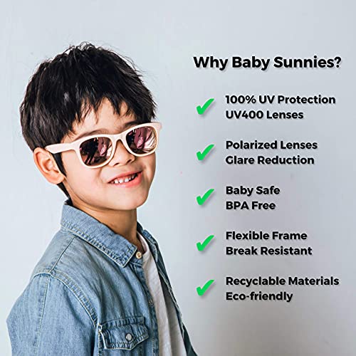 Flexible Polarized Sunglasses for Kids (Pink)