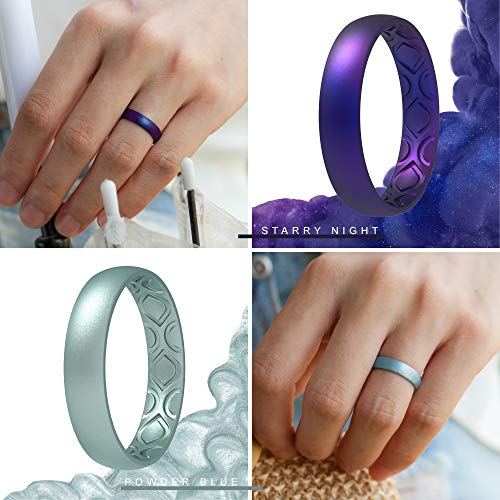 ThunderFit Breathable Silicone Rings