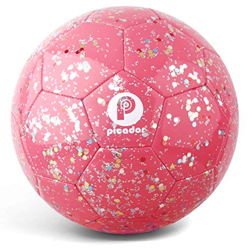 PP PICADOR Glitter Soccer Ball Kids with Pump