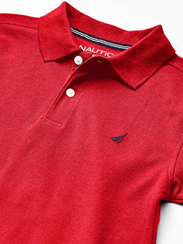 Nautica Boys' Short Sleeve Solid Polo