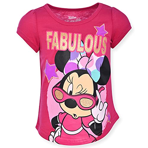 Minnie Mouse Tee Set 4-Pack (Girls, Size 5)