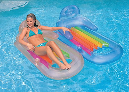 Intex King Kool Lounge Pool Lounger Set - 2-Pack with Headrests