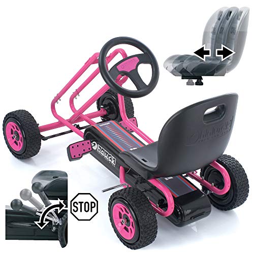 Hauck Lightning Pedal Go Kart - Pink