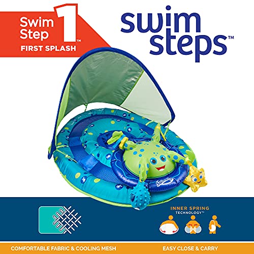 Inflatable Baby Octopus Pool Float with Canopy