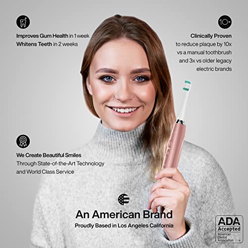AquaSonic Vibe Series Ultra Whitening Toothbrush Set