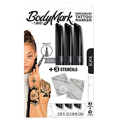 BodyMark by BIC, Temporary Tattoo Marker - Black