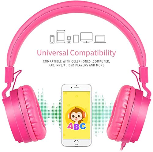 Gorsun Lightweight Kids Wired Headphones
